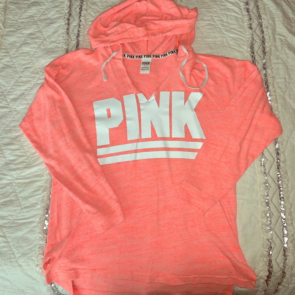 Lightweight PINK hoodie
